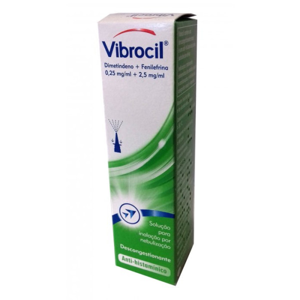 Vibrocil 0,25 mg/ml + 2,5 mg/ml 15 ml Sol In Neb
