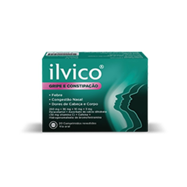 Ilvico N 250 mg + 3 mg + 10 mg + 36 mg 20 Comp Rev