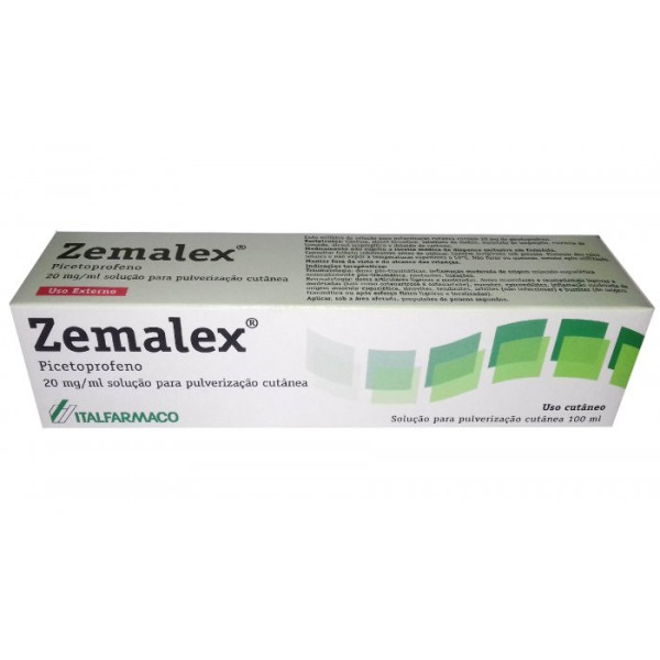 Zemalex 20 mg/ml 100 ml Sol Pulv Cut
