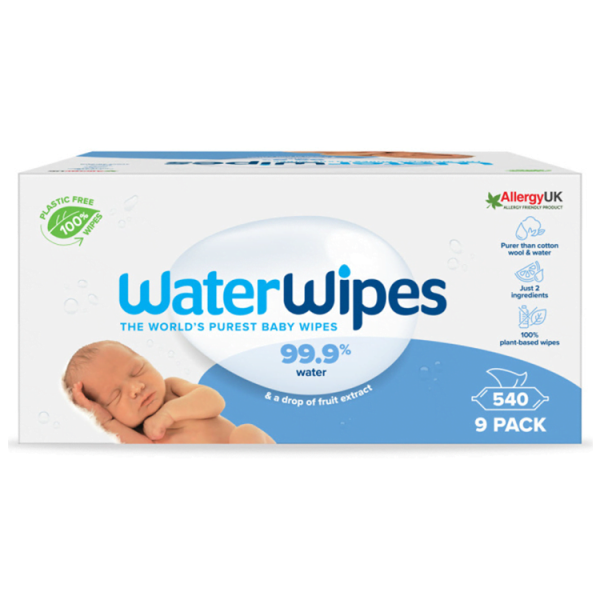 WATERWIPES TOALHITA BEBÉ BIODEGRADÁVEL 9X60