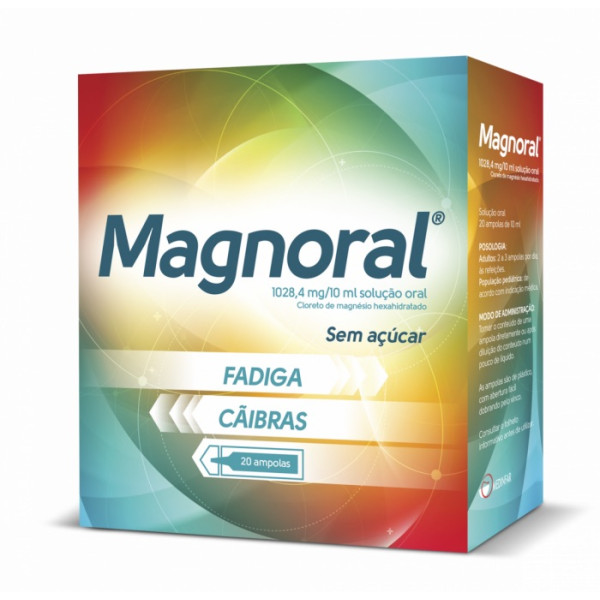 Magnoral 1028,4 mg/10 ml 20 X 10 ml Sol Or