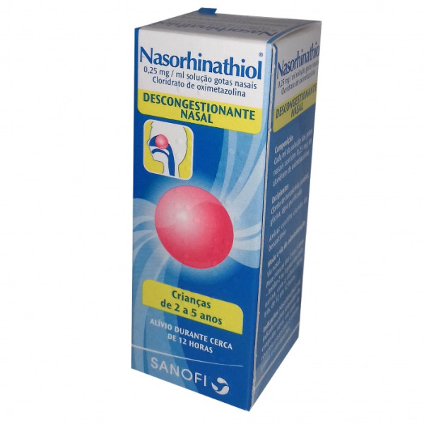 Nasorhinathiol 0.25 mg/ml 15 ml Sol Gts Nas