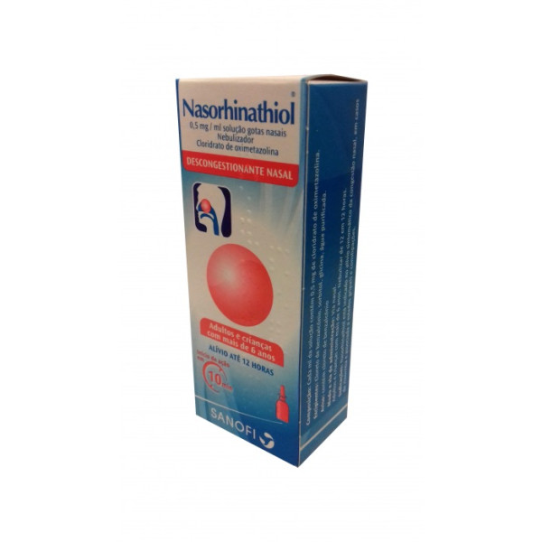 Nasorhinathiol 0.5 mg/ml 15 ml Nebulizador