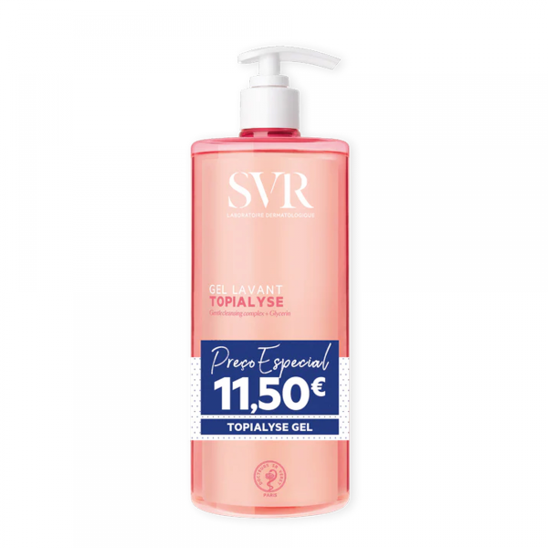 SVR TOPIALYSE GEL LAVANT PROMO GEL LAVANTE PS SENS 1L + PREÇO ESPEC