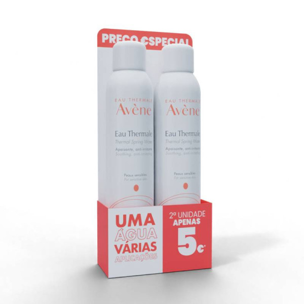 AVÈNE EAU THERMAL PROMO DUO SPRAY ÁGUA TERMAL 2X300ML + 2ª EMBALAGEM -5€