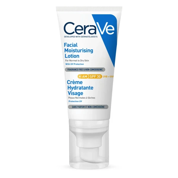 CERAVE HIDRATAÇÃO CERAVE HIDRATAÇÃO LOÇÃO ROSTO HIDRAT AM SPF30 52ML