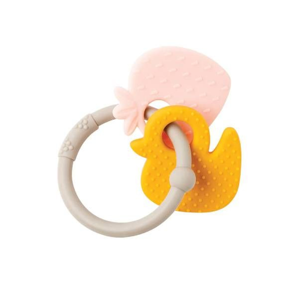 NATTOU SILICONE NATTOU SILICONE MORD REFRIG ELEFANTE ROSA