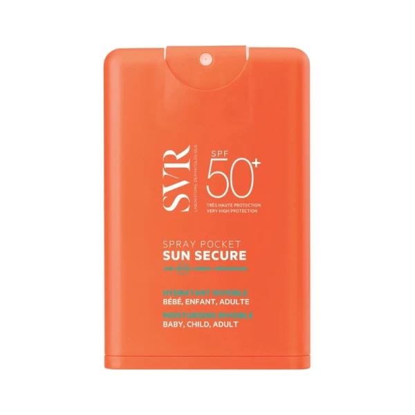 SVR SUN SECURE SPRAY POCKET SPRAY INVISÍVEL SPF50+ 20ML